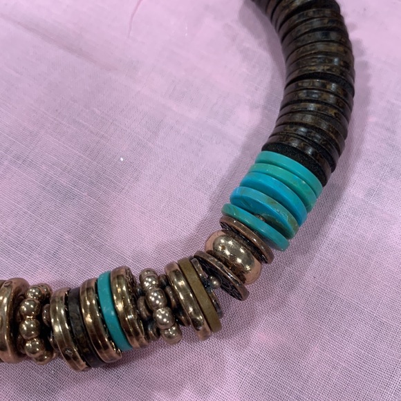 Necklace and Bracelet Set from Recto Verso 🤎💚🤎 (N124) - Picture 2 of 4